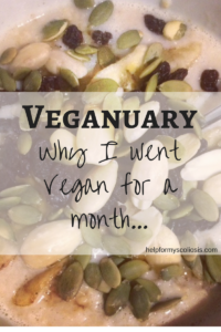 Veganuary - why I went Vegan for a month