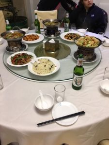 China Trek Day 2 - Chinese Meal