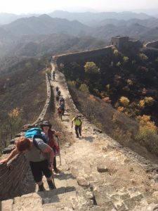 China Trek Day 2 - Gubeikou steep climb up