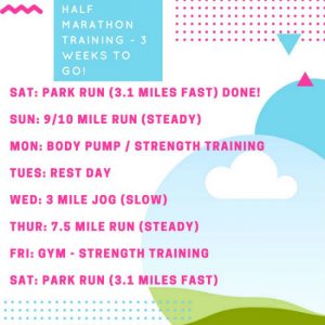 Half Marathon Training Plan