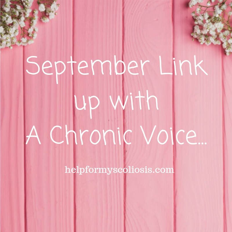 September Link up with A Chronic Voice