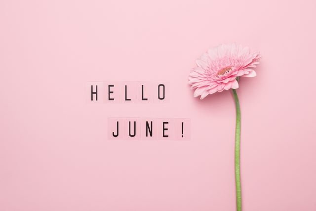 Hello June Text