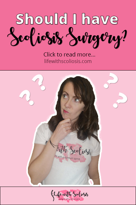 Should I have scoliosis surgery - Pinterest 